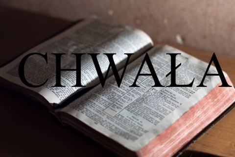 Słowo Boże CHWAŁA, zestaw 3 DUŻE